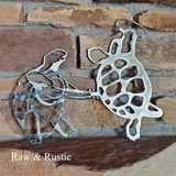 Grateful Dead Terrapin Turtles Metal Art Sculpture