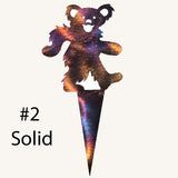 Grateful Dead Dancing Bear Garden Stake Metal Art