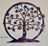 Tree of Life / Family Tree with Maple Leaves