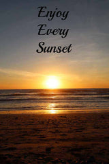 Vertical Beach Sunset