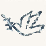 Dove of Peace and Olive Branch Metal Art Sculpture