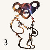 Grateful Dead Individual Dancing Bears Metal Art