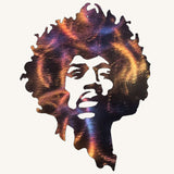 Jimi Hendrix Metal Art Sculpture - Mountain Metal Arts