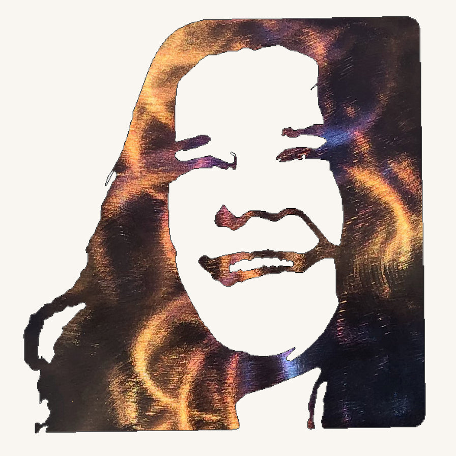 油絵原画　Janis Joplin fposter,small,wall_texture,