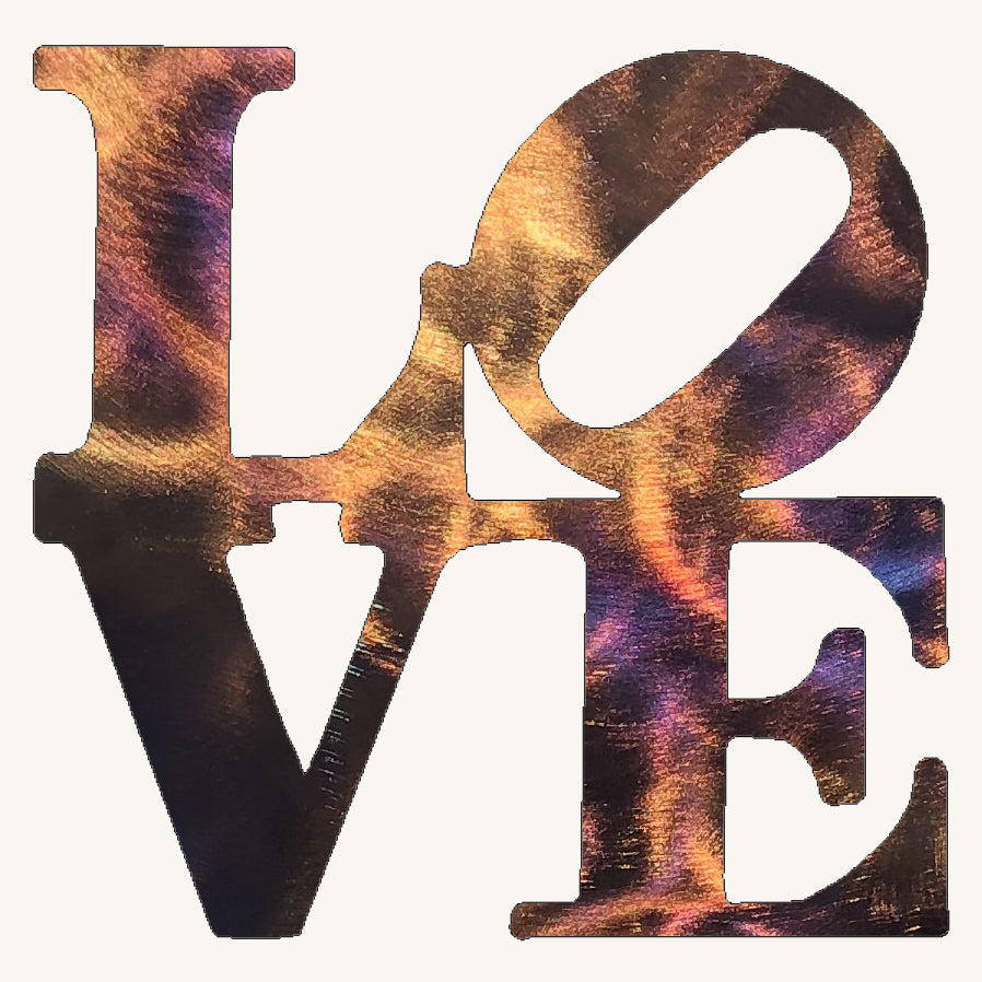 Love Metal Art Mountain Metal Arts