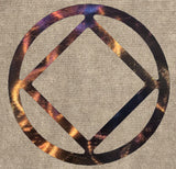 Sobriety Symbol Metal Art - Mountain Metal Arts