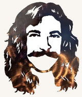 Neil Peart of Rush Metal Art Sculpture - 11" or 7" - 1970s or 1990s!