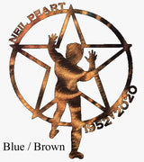 Neil Peart of Rush Tribute Metal Art