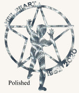 Neil Peart of Rush Tribute Metal Art