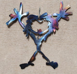 Pearl Jam Stick Man Metal Art