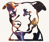 Pitbull Metal Art - 6", 10", 16", 22" or 30"