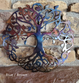 Tree of Life Celtic Metal Art Sculpture