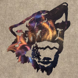 Wolf Head with Bear and Tree Interior (#104) - Mountain Metal Arts