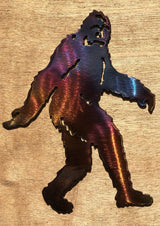 Bigfoot / Sasquatch / Yeti Metal Art - Mountain Metal Arts