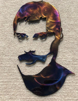 Freddie Mercury of Queen Metal Art - Mountain Metal Arts