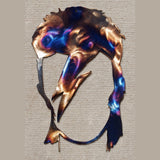 David Bowie Aladdin Sane Metal Art Sculpture - Mountain Metal Arts