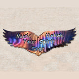 Music Makes Your Spirit Soar Metal Art Sculpture - Mountain Metal Arts