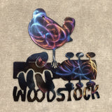 Woodstock Metal Art Sculpture - Mountain Metal Arts