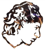 Mark Knopfler Metal Art Sculpture - 11" and 7" - Mountain Metal Arts