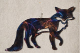 Fox Metal Art Sculpture - Mountain Metal Arts