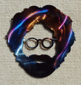 Jerry Garcia of the Grateful Dead Metal Art - Mountain Metal Arts