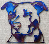 Pitbull Metal Art - 6", 10", 16", 20", 24" or 36" - Mountain Metal Arts