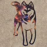 Happy Wolf Metal Art (#138) - Mountain Metal Arts