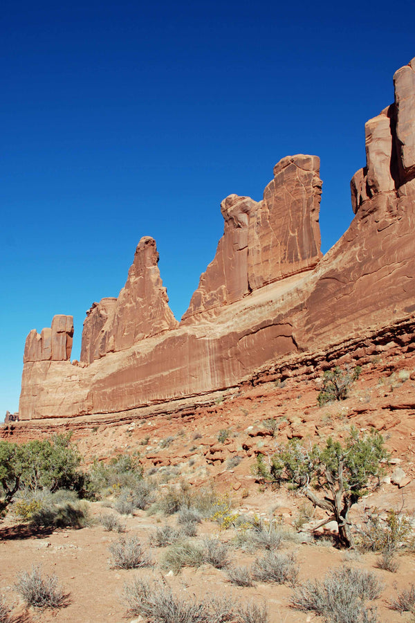 Red Rocks At Arches National Park