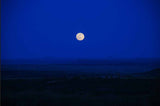 Deep Blue Moonrise