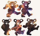Grateful Dead Individual Dancing Bears Metal Art