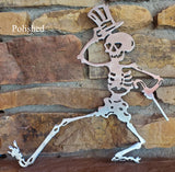 Grateful Dead Dancing Skeleton Metal Art