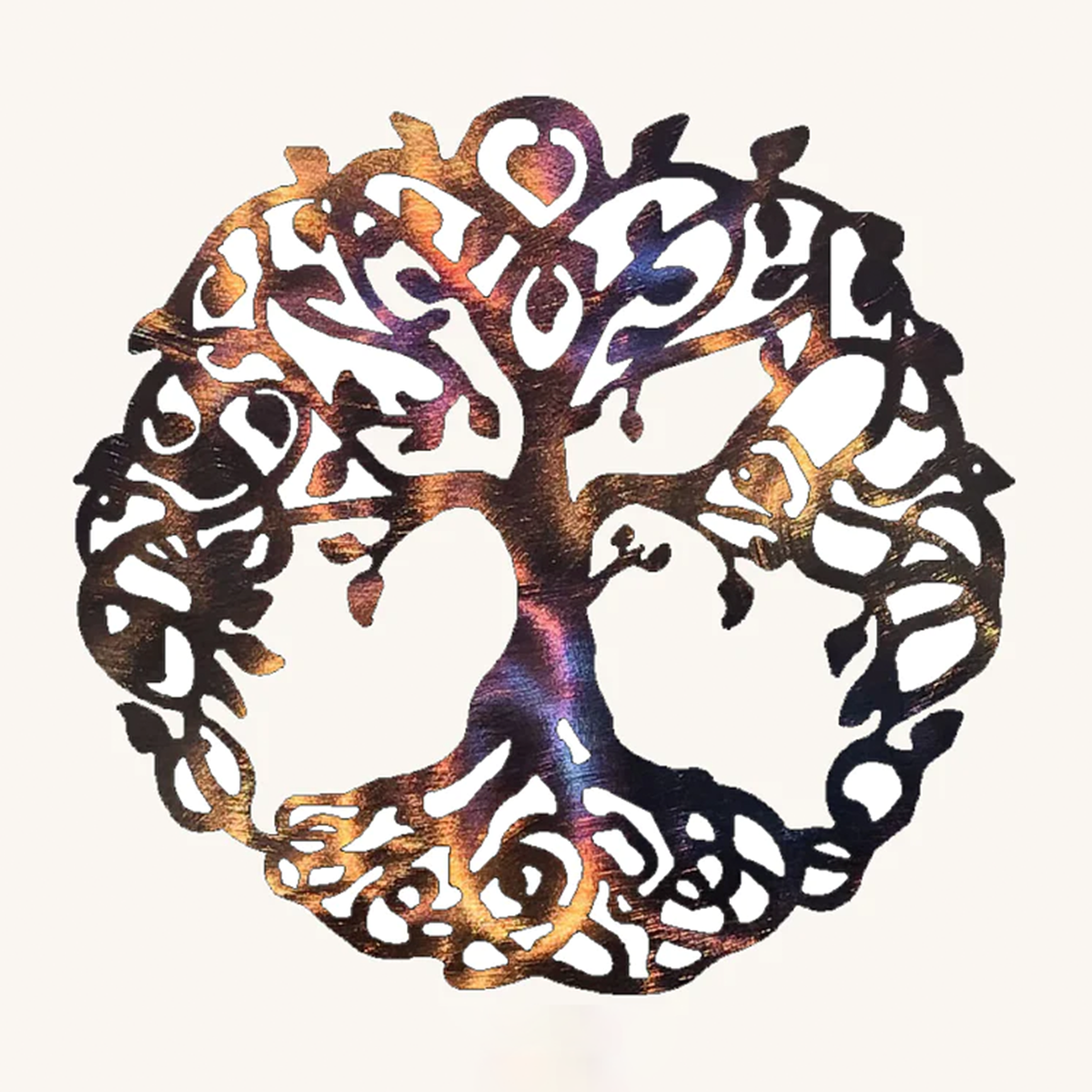 Tree of Life Celtic Metal Art Sculpture