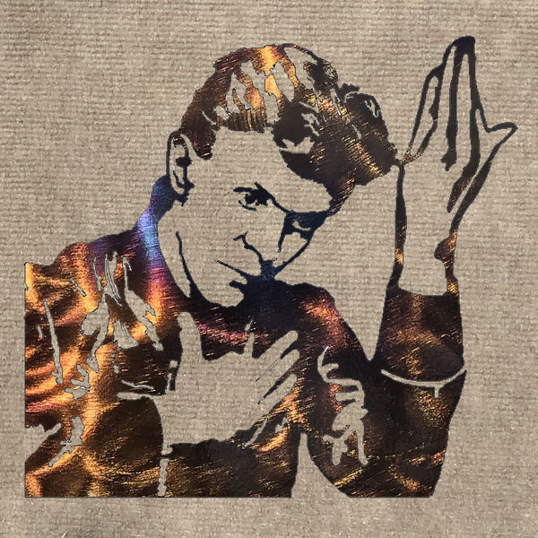David Bowie "Heroes" Album Cover - Mountain Metal Arts