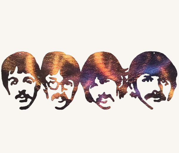 The Beatles Long Metal Art