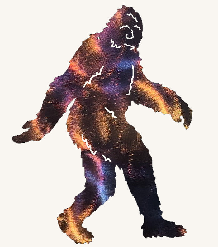 絵画 BIGFOOT Great North Woods Bigfoot Sighting - Bigfoot Art Prints – 8