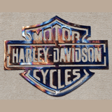 Harley Davidson Metal Art
