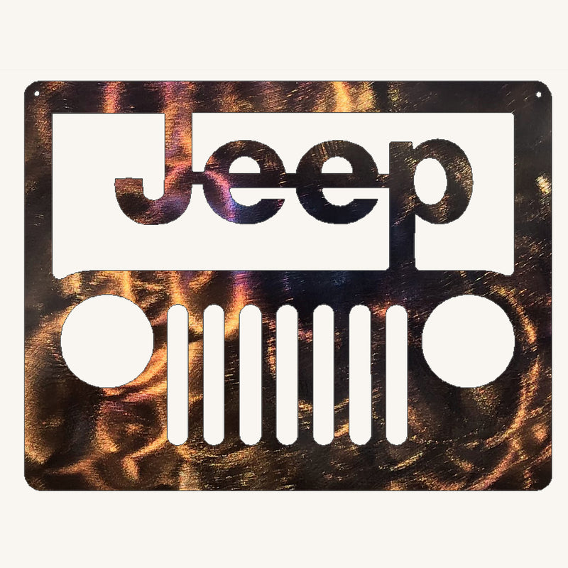 Jeep Metal Art