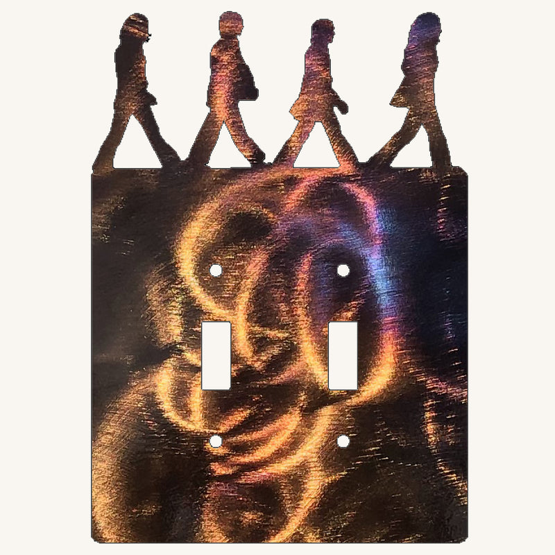 The Beatles Abbey Road Light Switch Cover Metal Art