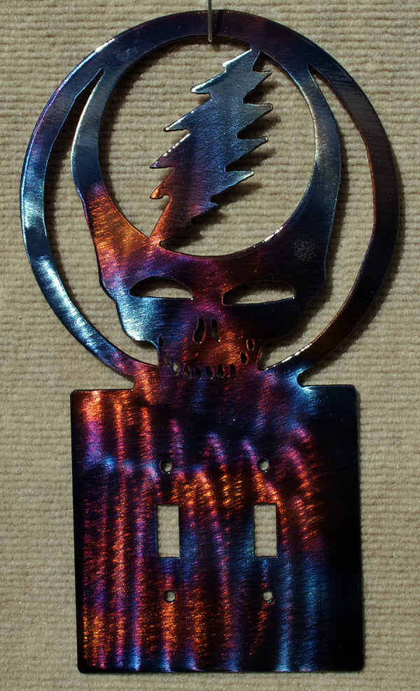 Steal Your Face / Grateful Dead Light Switch Cover - Mountain Metal Arts