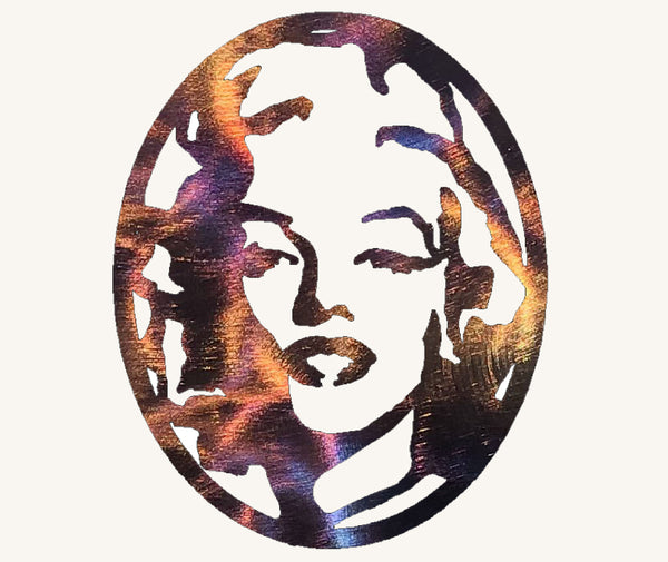 Marilyn Monroe Metal Art