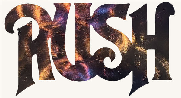 Rush Logo Metal Art