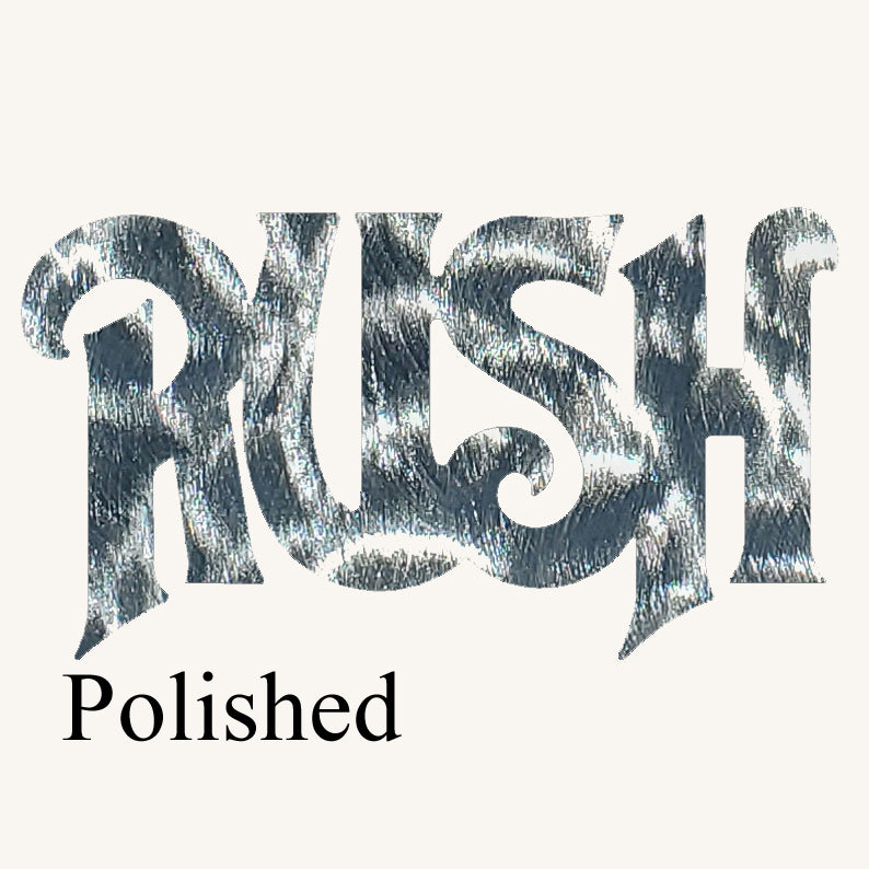 Rush Logo Metal Art
