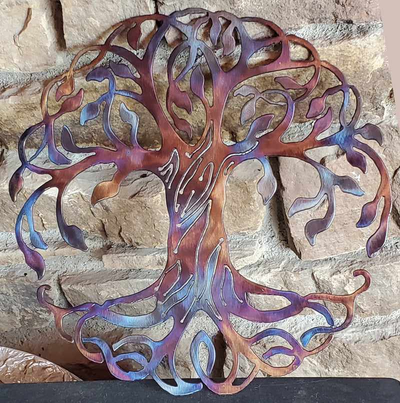 Tree of Life Irish Metal Art Sculpture