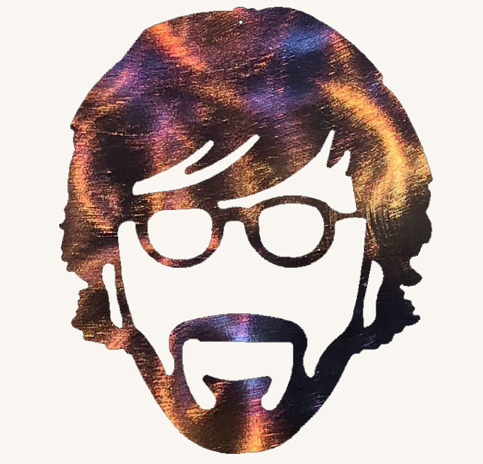 Trey Anastasio of Phish Metal Art Sculpture – Mountain Metal