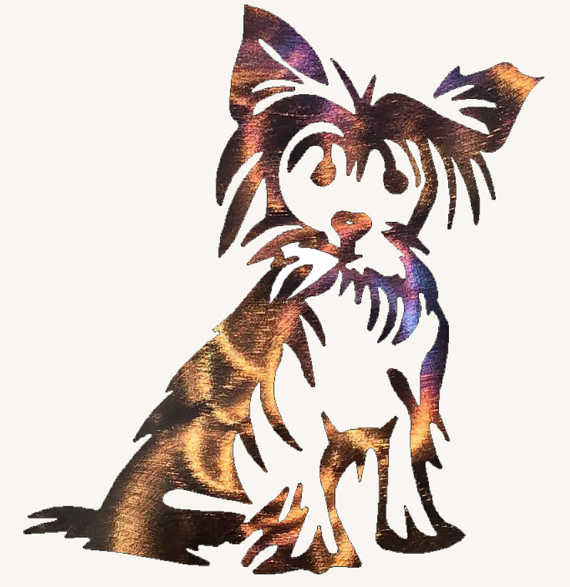 Yorkshire Terrier Metal Art – Mountain Metal Arts