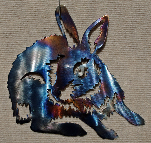 Rabbit Metal Art - Mountain Metal Arts
