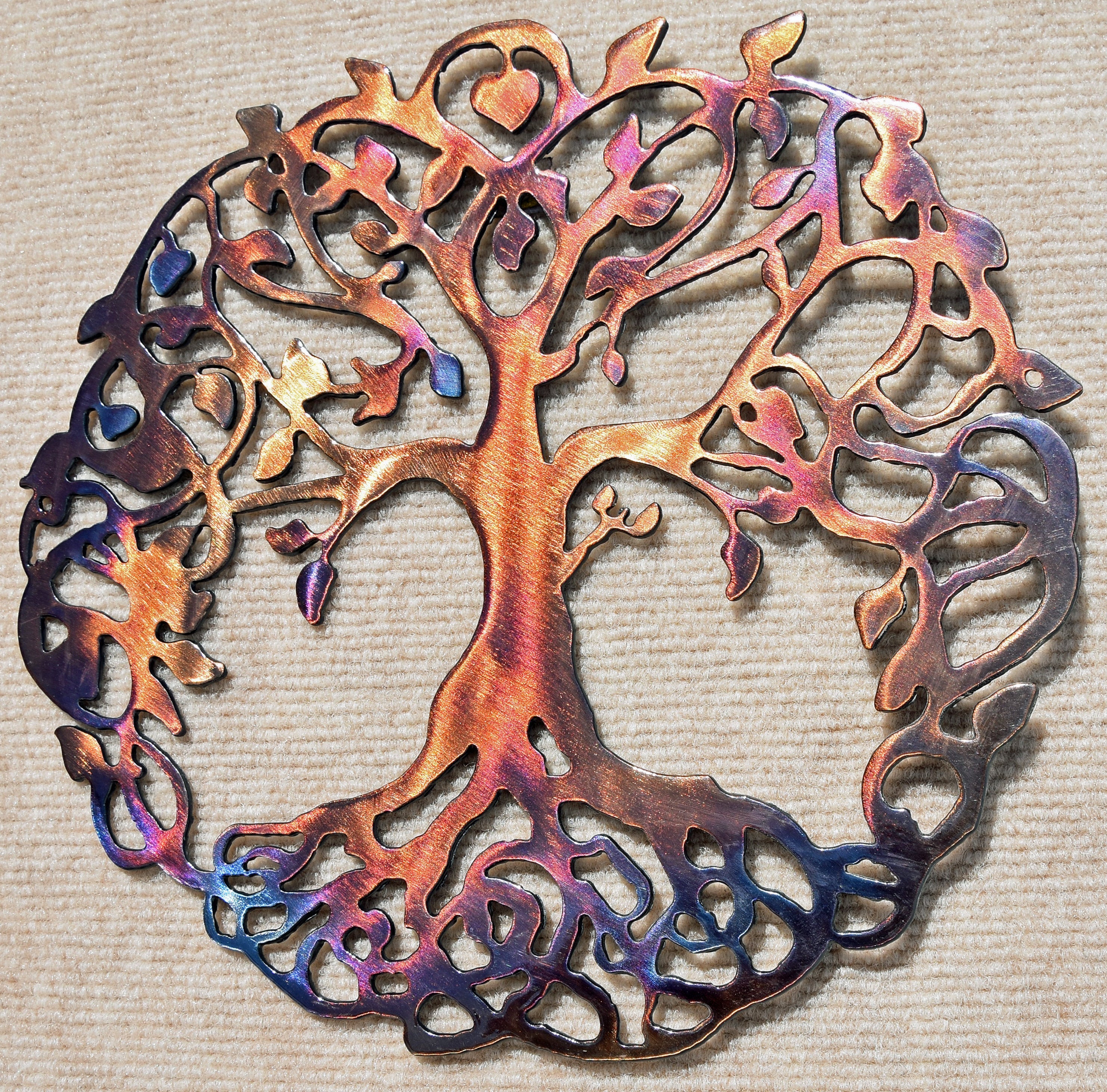Tree of Life Celtic Metal Art Sculpture - Mountain Metal Arts