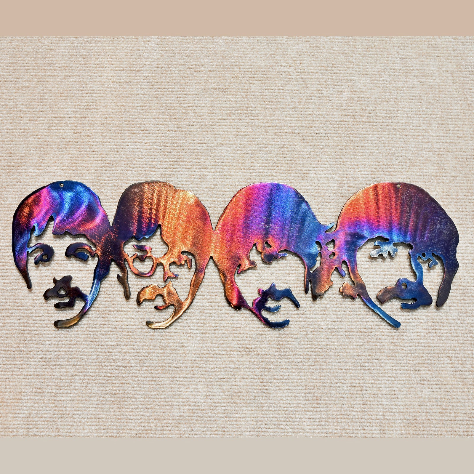 The Beatles Long Metal Art – Mountain Metal Arts