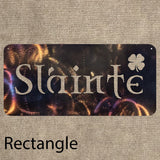 Slainte Irish Metal Art Plaques - 2 different styles! - Mountain Metal Arts