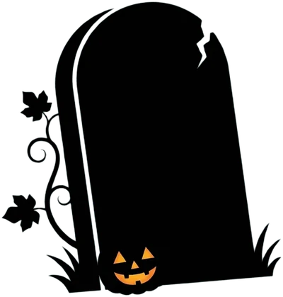 A gravestone